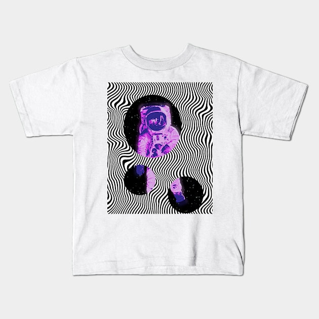 The Astronaut Kids T-Shirt by Vintage Dream